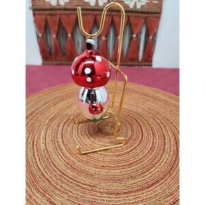 Vintage De Carlini Mushroom Ornament